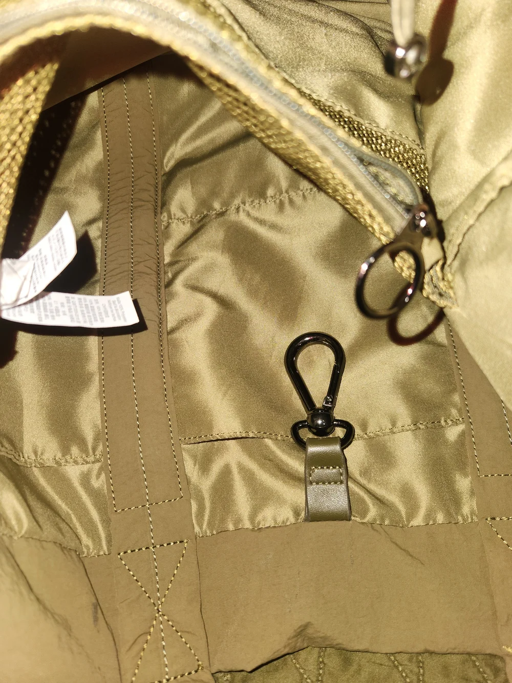 lululemon athletica On My Level Green Nylon Tote Bag